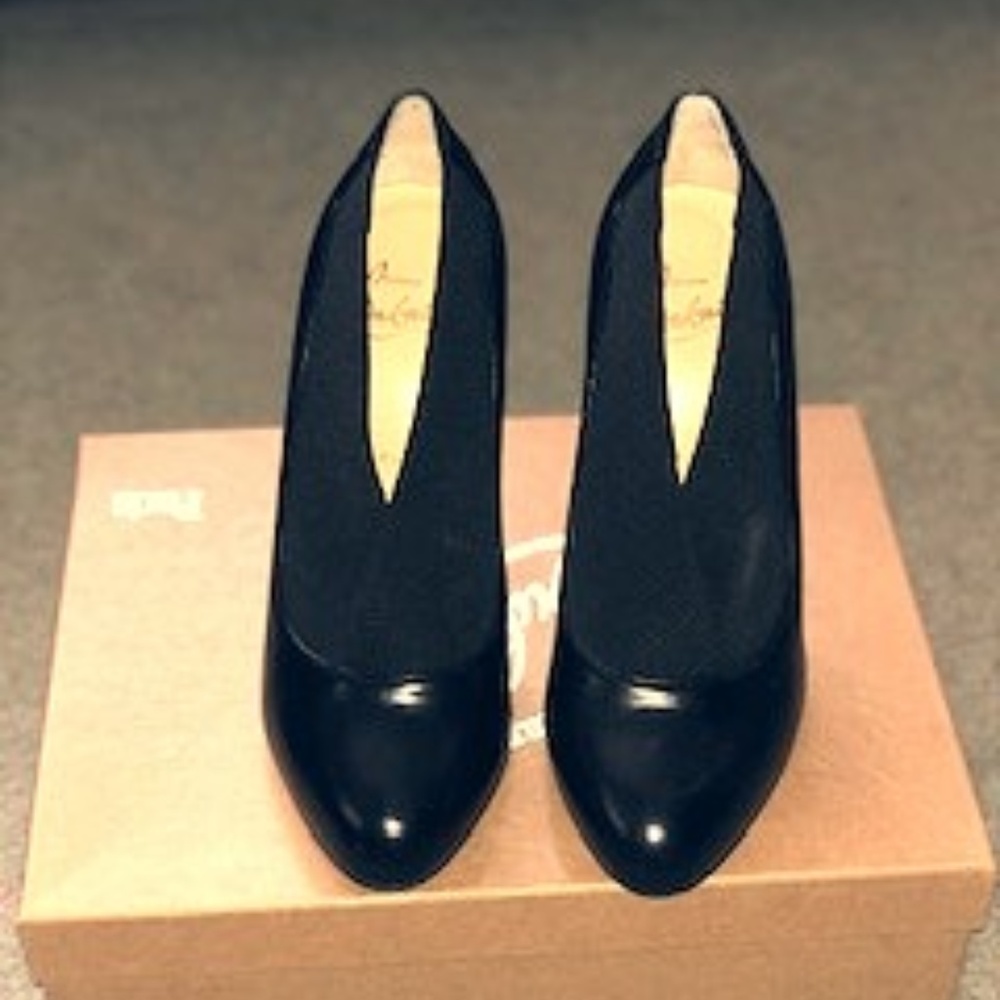 CHRISTIAN LOUBOUTIN TOOT COUVERTE 100MM